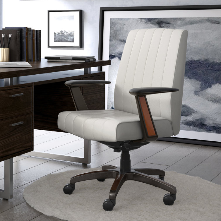 La Z Boy Bennett Modern Ergonomic Executive Office Chair with a